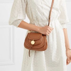 See By Chloe Mini Tan Saddle Bag